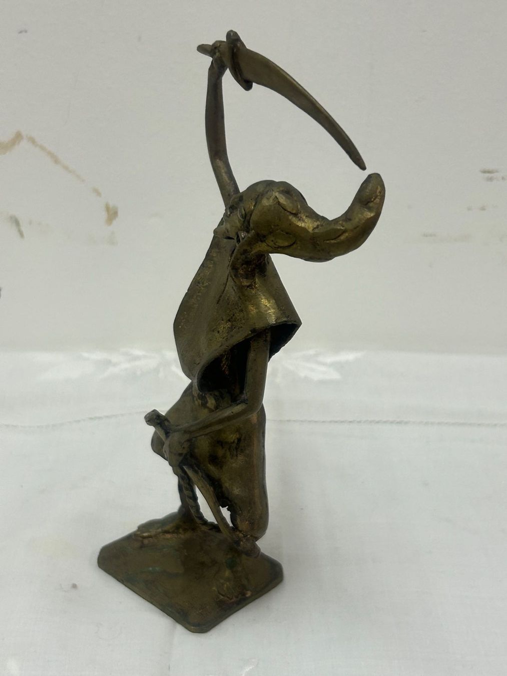 Sculture & Statue: antike Bronze-Figur Statuette einer kriegerischen Figur – Usato da Zürich venduto da Levelart 1