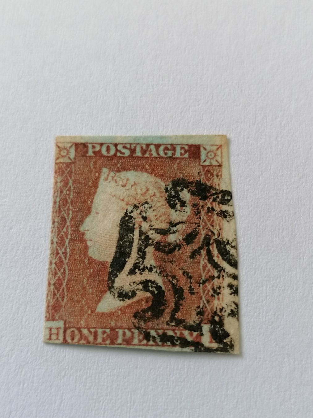 Tutti i francobolli: One Penny red 1841  – Usato da Happerswil venduto da tschergi
