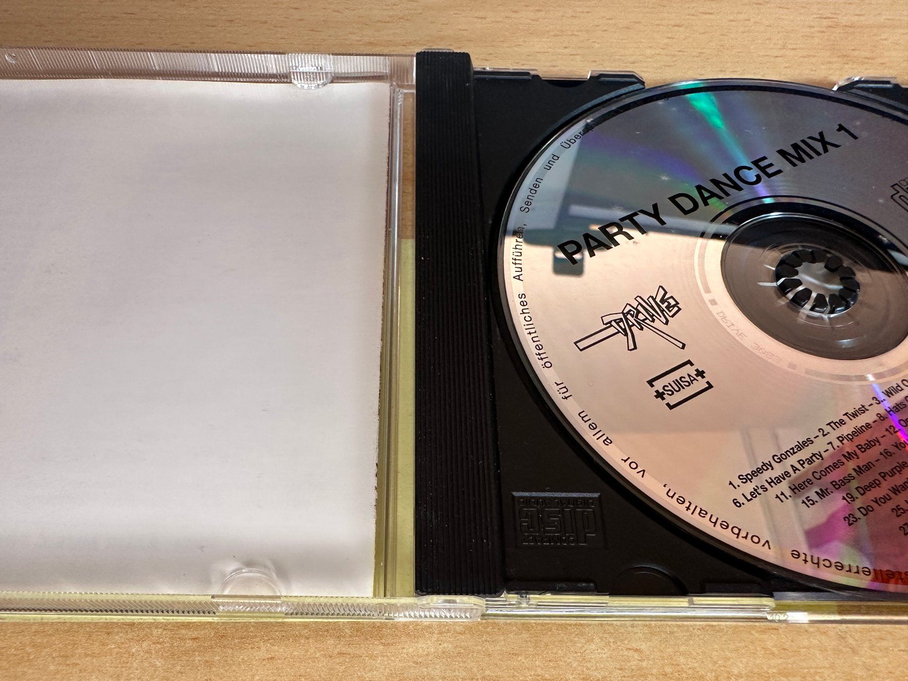 CDs: Various – Party Dance Mix 1 – Gebraucht aus Rikon im Tösstal von Alpenmutz 2