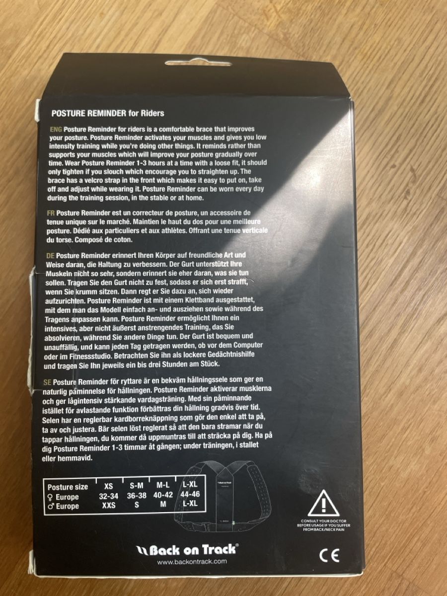 Kleiderpakete: Posture Reminder for Riders – Gebraucht aus Cham von livvv 1