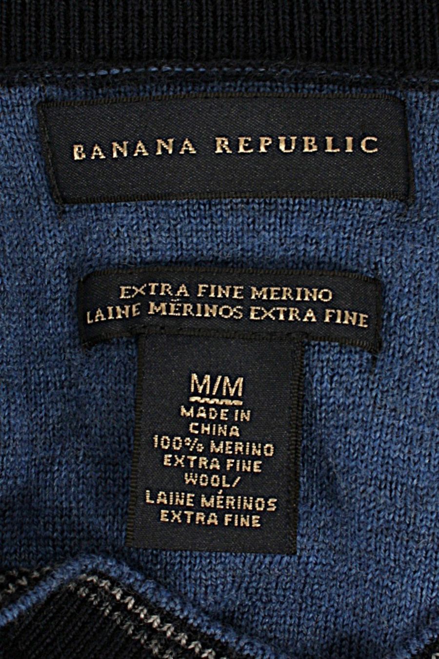 Banana Republic Pulls & Sweat-shirts: BANANA REPUBLIC Pullover marineblau Gr. M – D'occasion à Zollikofen par Restwert_Zollikofen 4