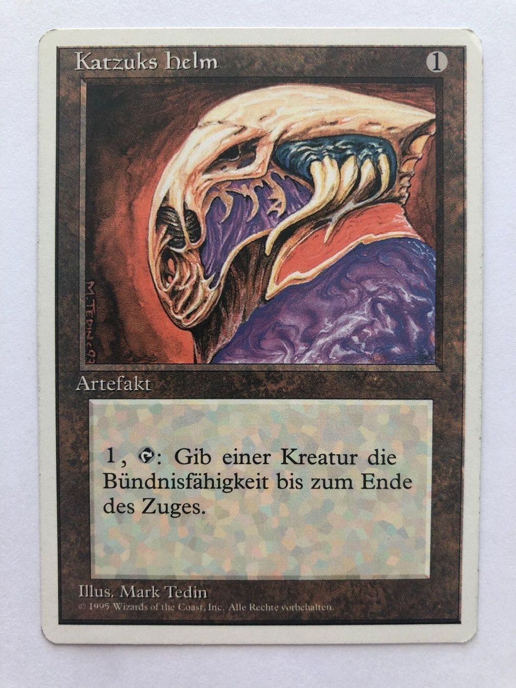 Karten: MTG - Katzuks Helm – Gebraucht aus Zürich von T_H_O_M_A_S