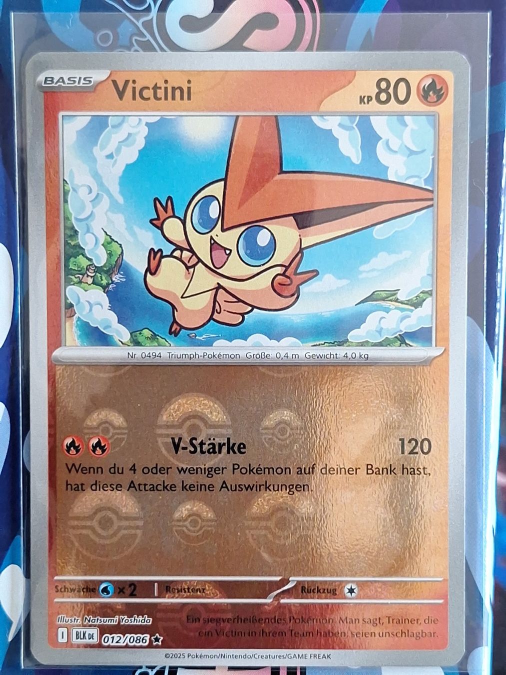 Pokémon Carte collezionabili: Victini - Pokeball Reverse Holo - Black Bolt – Usato da Altstätten SG venduto da GGsGameshop