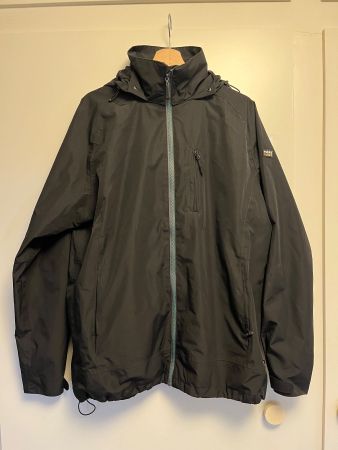Rukka Regenjacke Schwarz, Grösse XL
