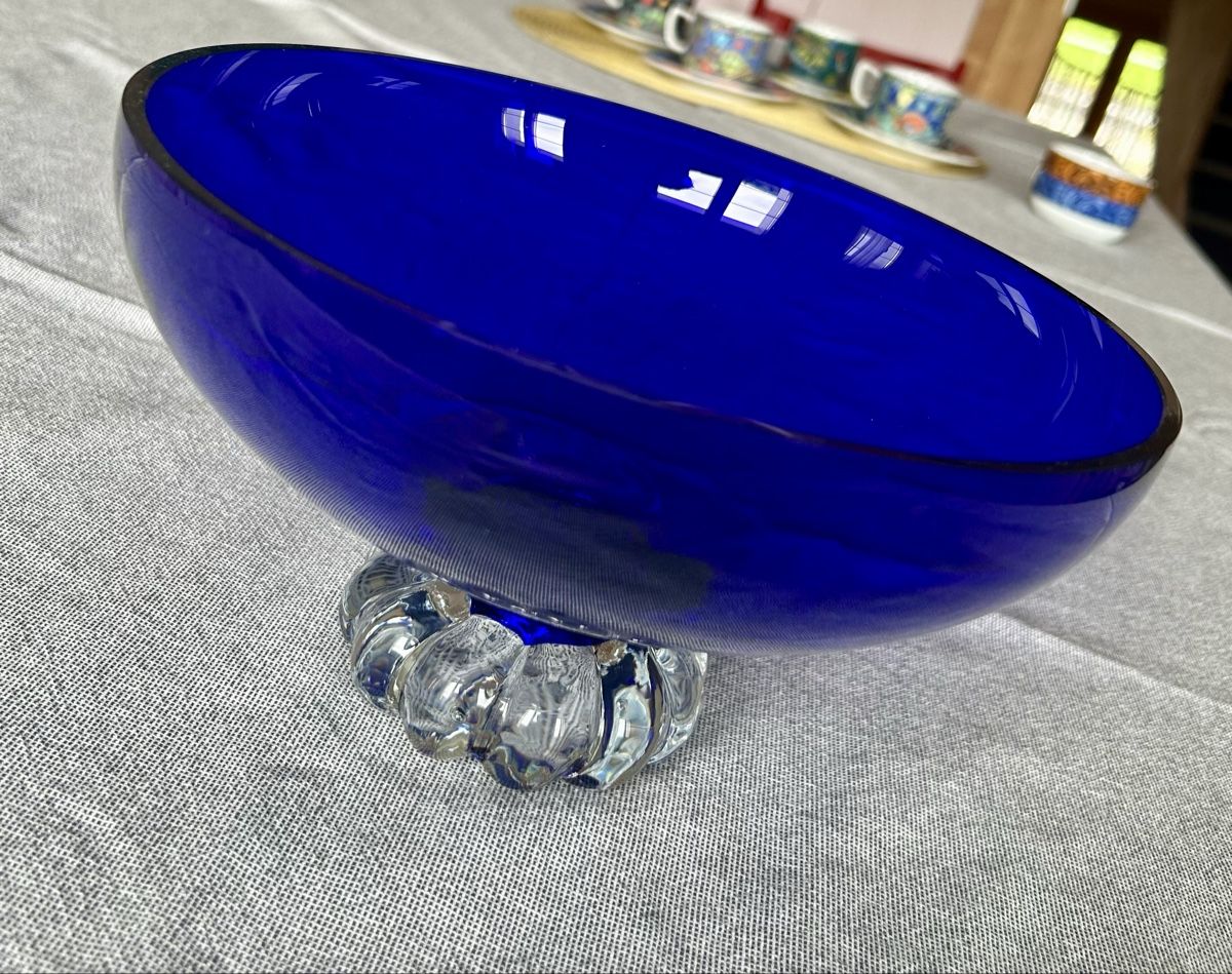 Schalen: Glas-/Dessert Servierschale ASEDA, Schweden – Gebraucht aus Degersheim von Pinguin040 2