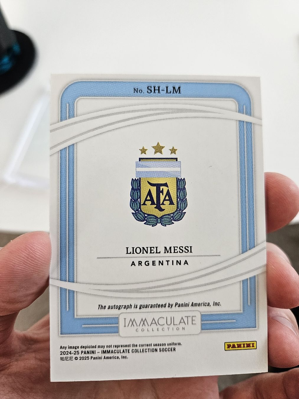 Panini Sammelbilder & Trading cards: Panini Immaculate Lionel Messi Shadowbox Autogramm 02/10 – Neu (gemäss Beschreibung) aus Baar von phi_6xdh 7