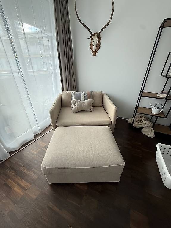 Ikea Sgabelli: Kivik Hocker mit Stauraum – Usato da Uster venduto da zorami9 4