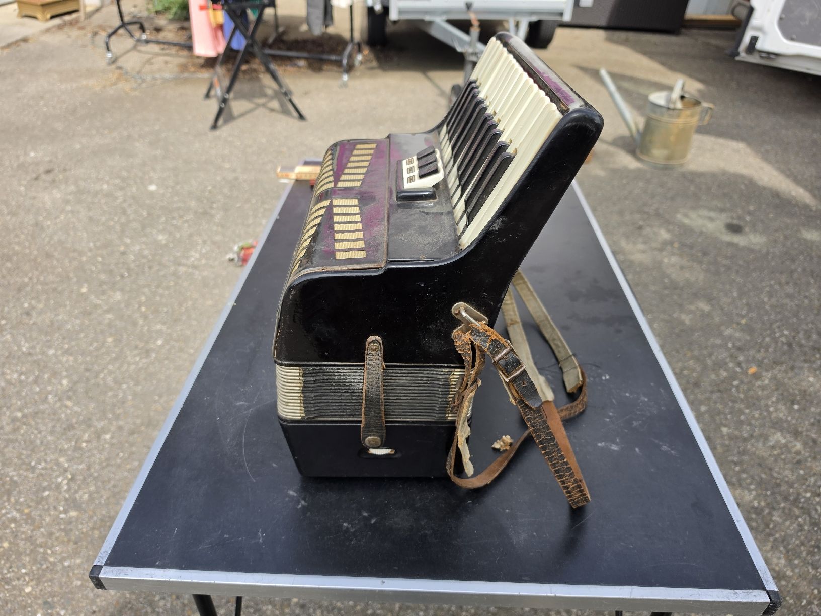 Instruments de musique: Akkordeon "Barcarole Studiosus", Vintage, – D'occasion à Mettlen par elios0888 3