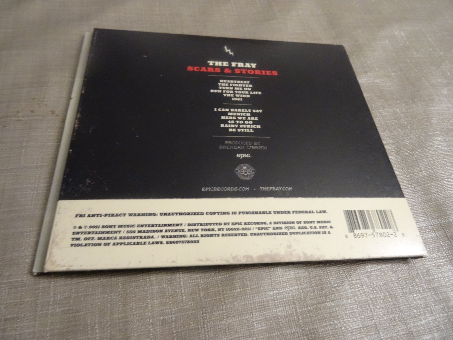 CD: The Fray - Scars & Stories (CD) – Usato da Olten venduto da Disc-Ausverkauf 1