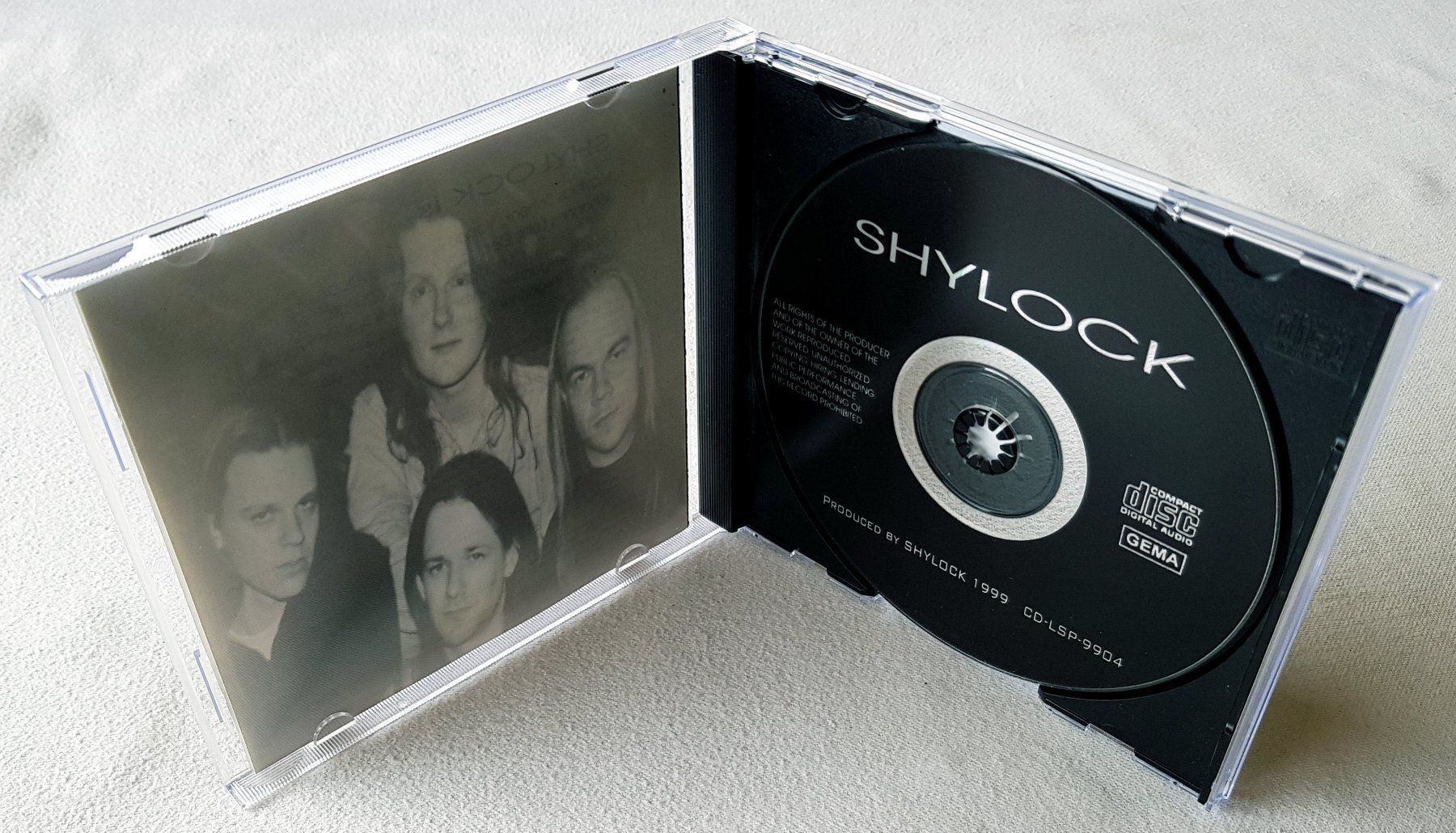 CD: Shylock - CD - 1999 - Rare First Press - Not On Label – Usato da Uster venduto da Zardodel 3