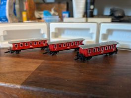 Märklin Spur Z 8731 - Personenwagen 2. Klasse 3 Stück