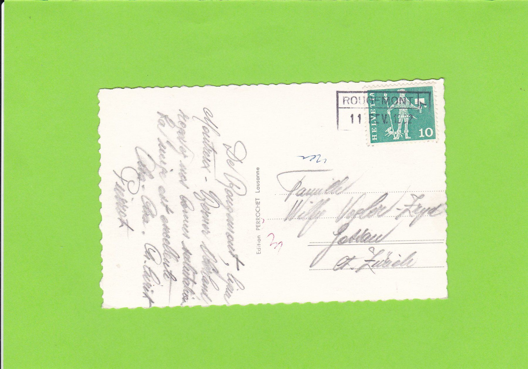Cartoline postali: La Videmanette – Usato da St. Peterzell venduto da neckertal 1
