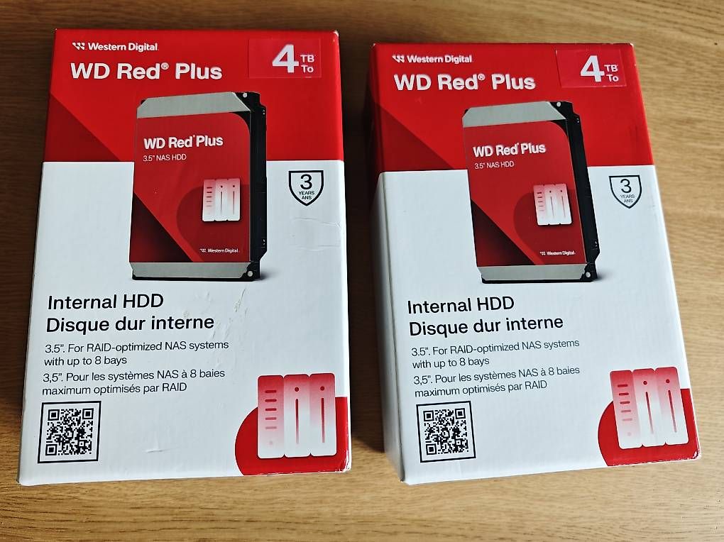 Disques durs: Western Digital Red Plus HDD NAS 4TB – Neuf avec emballage d'origine à Immensee par MiguelMG