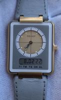 Montre Tissot Twotimer ana-digitale boîtier doré 27mm
