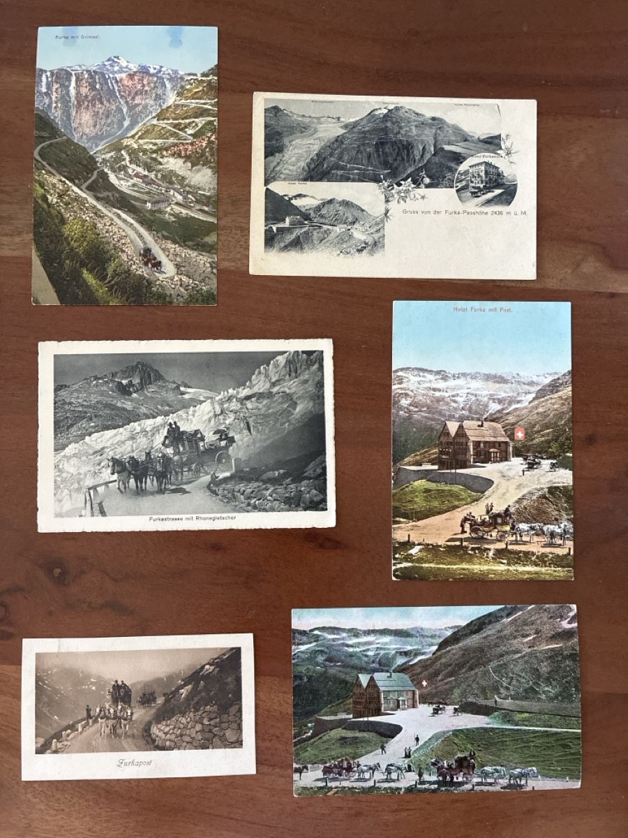 Cartes postales: 5 Ansichtskarten Schweiz Furkapost BE – D'occasion à Oftringen par Cla.vD.74