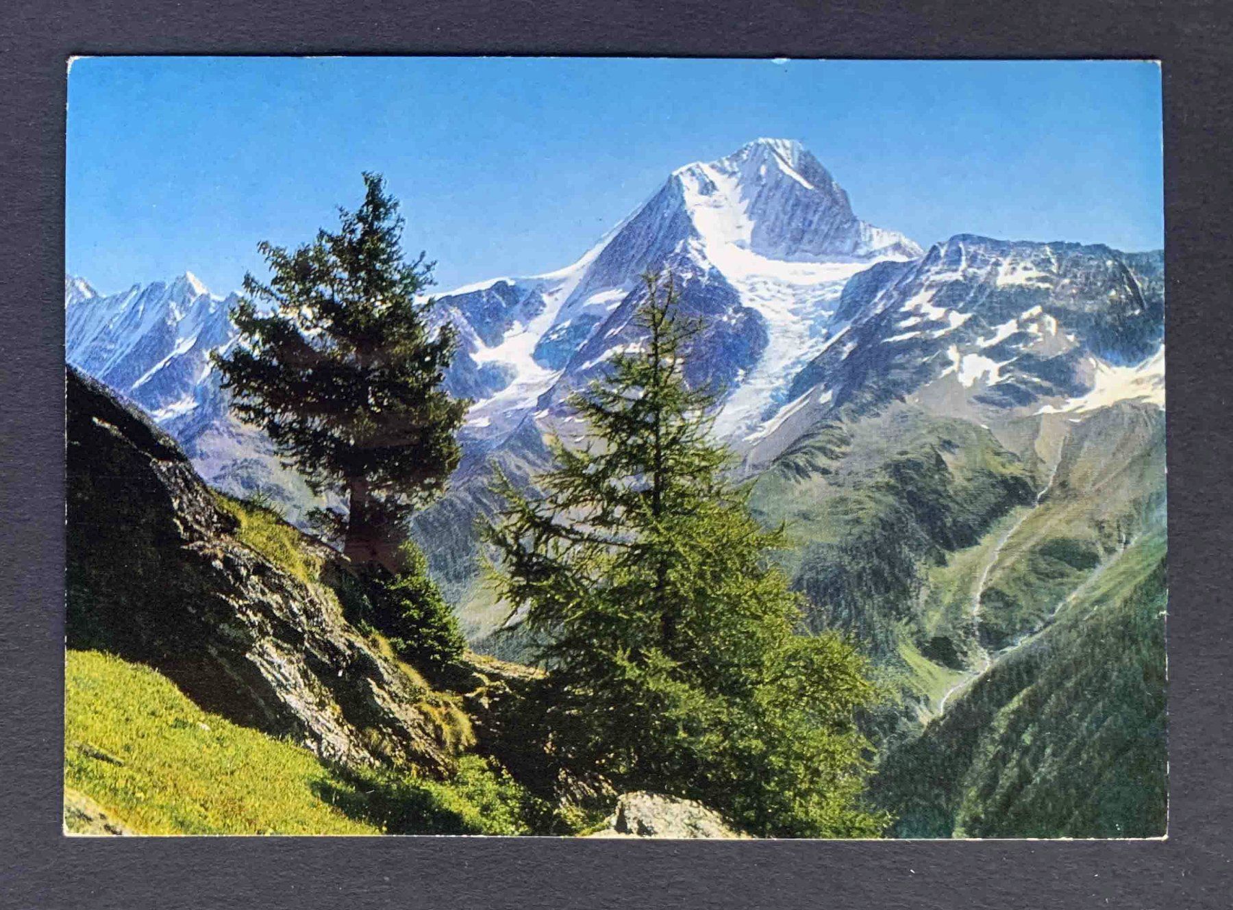Cartes postales: AK Bietschhorn Lötschental – D'occasion à Goldau par artelier1