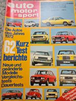 AMS 25/72 Citroen GS 1220 Peugeot 104 Monteverdi BMW Fiat xx