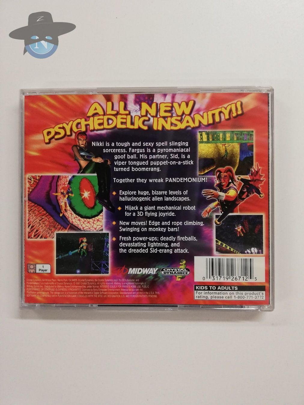 Sony Spiele: Pandemonium 2  / USA / PS1 Playstation 1 – Gebraucht aus St. Gallen von zorro_dc 1