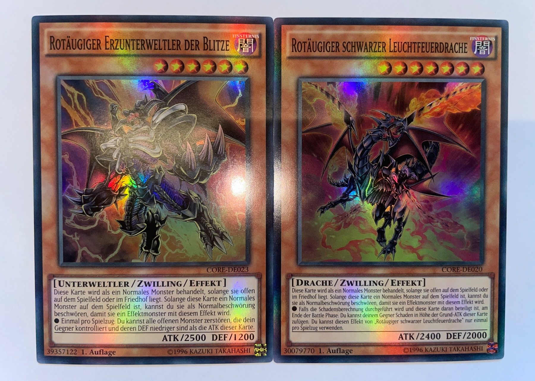 Yugioh Carte collezionabili: YuGiOh Rotäugiger Set | Holo – Nuovo (secondo la descrizione) da Altstätten SG venduto da ChangeMaker