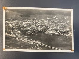 Grenchen SO // ca. 1927 Flugbild Flieger-Postkarte RAR!