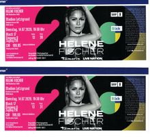 Helene Fischer Priority Aisle Tickets 14.07.26
