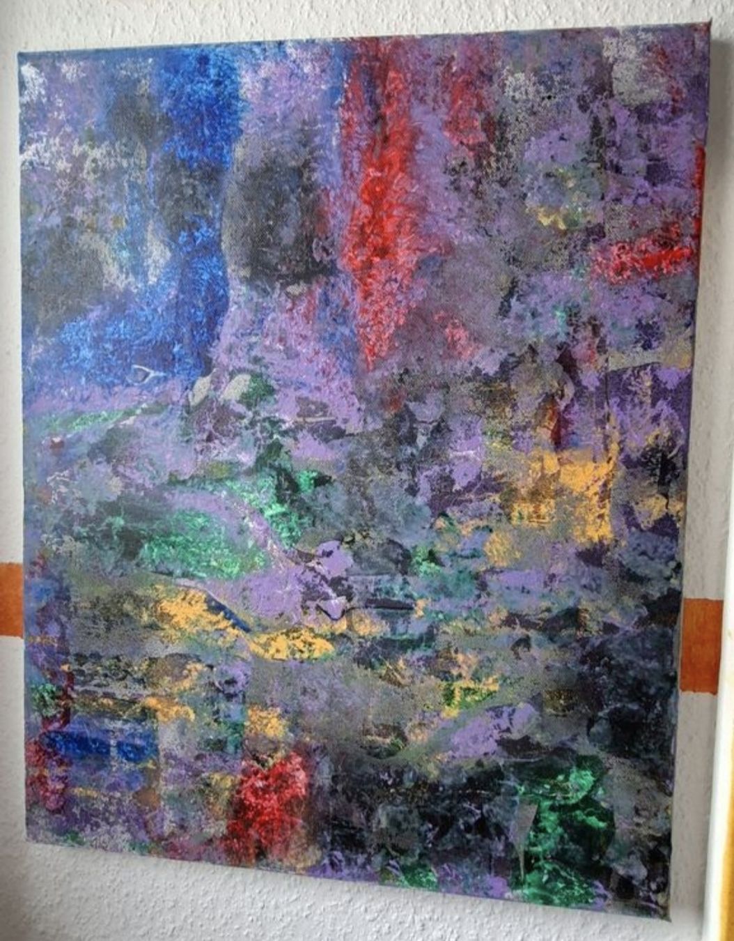 Dipinti: Gemälde Komposition 40x50 handmade – Nuovo (secondo la descrizione) da Riehen venduto da Steinbock1970 3