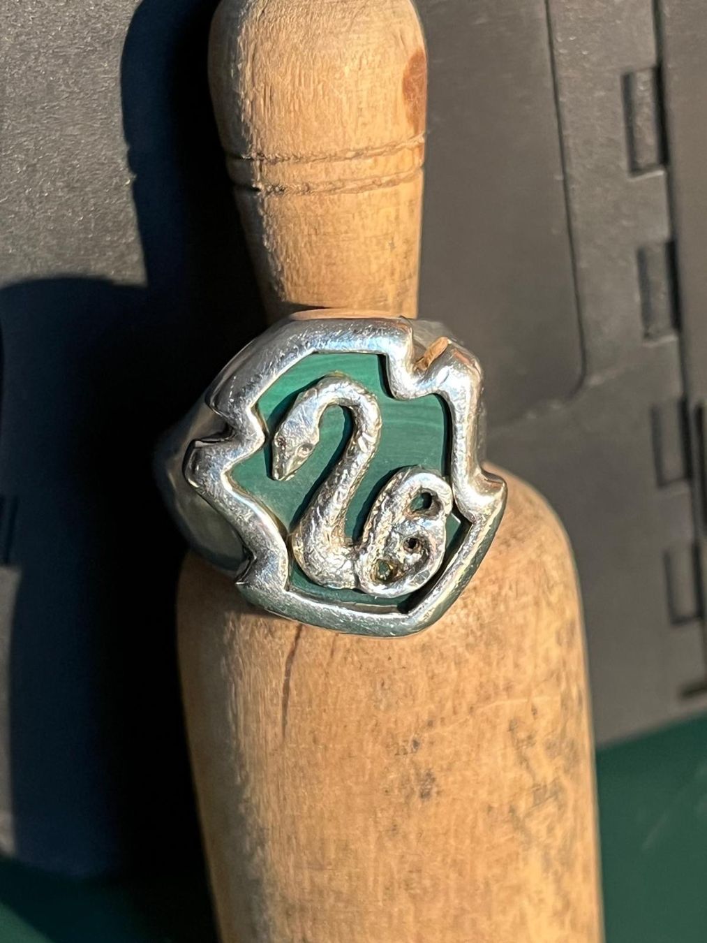 Anelli: Harry Potter Slytherin Ring echt Silber Unikat – Usato da Hendschiken venduto da sasuke23