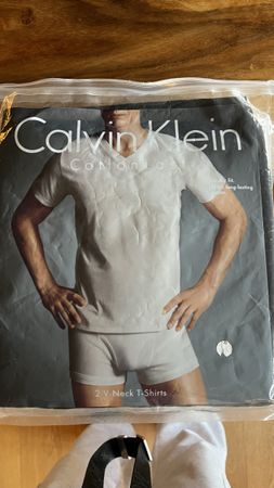 Calvin Klein T-Shirt Herren Schwarz Grösse S neu