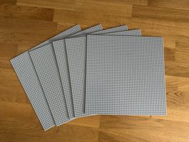 LEGO Classic Grundplatten grau Nr. 11024 – 5 Stück