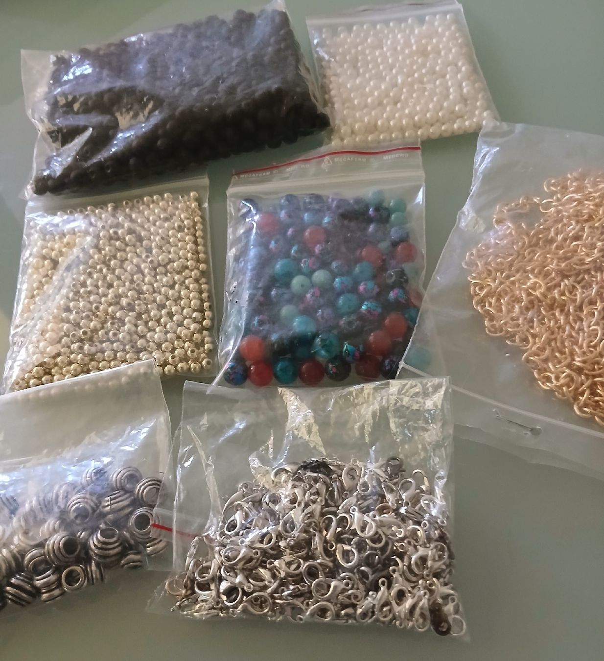 Kit bricolage: Restpostenpaket zum Schmuck basteln – Nuovo (secondo la descrizione) da Stansstad venduto da mikamo 1