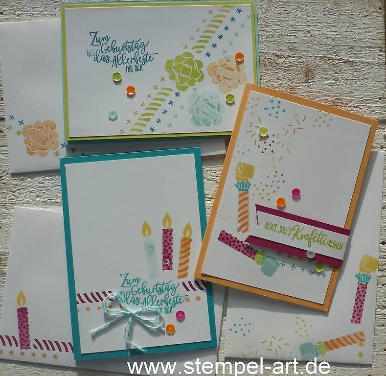 Stampin' up! Timbri: Stempelset von Stampin up "Perfekter Geburtstag" – Usato da Frauenkappelen venduto da evangelina78 3