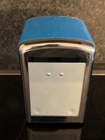 Praktischer Serviettenhalter, blau, Top Zustand!