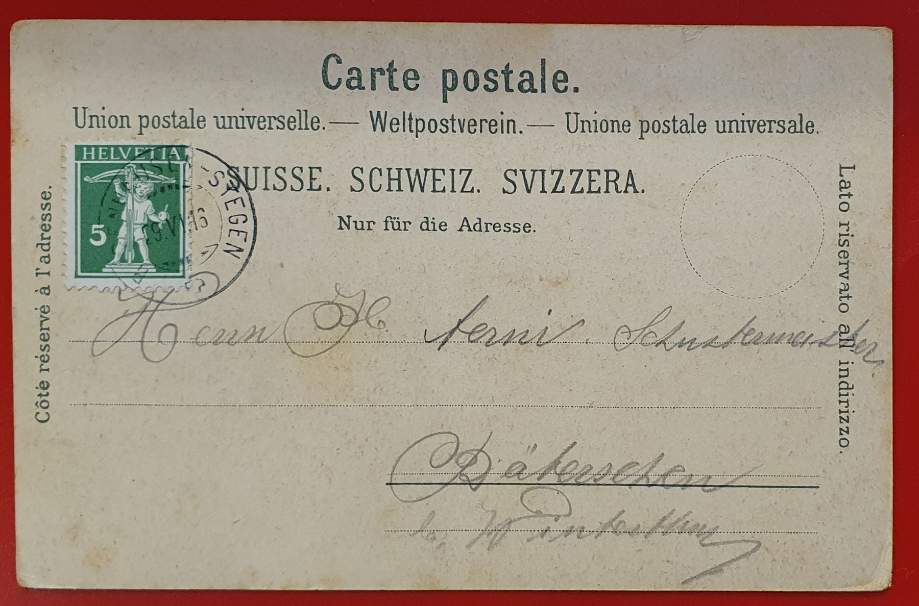 Cartoline postali: Gruss aus Robenhausen – Usato da Kreuzlingen venduto da Rschweiz1 1