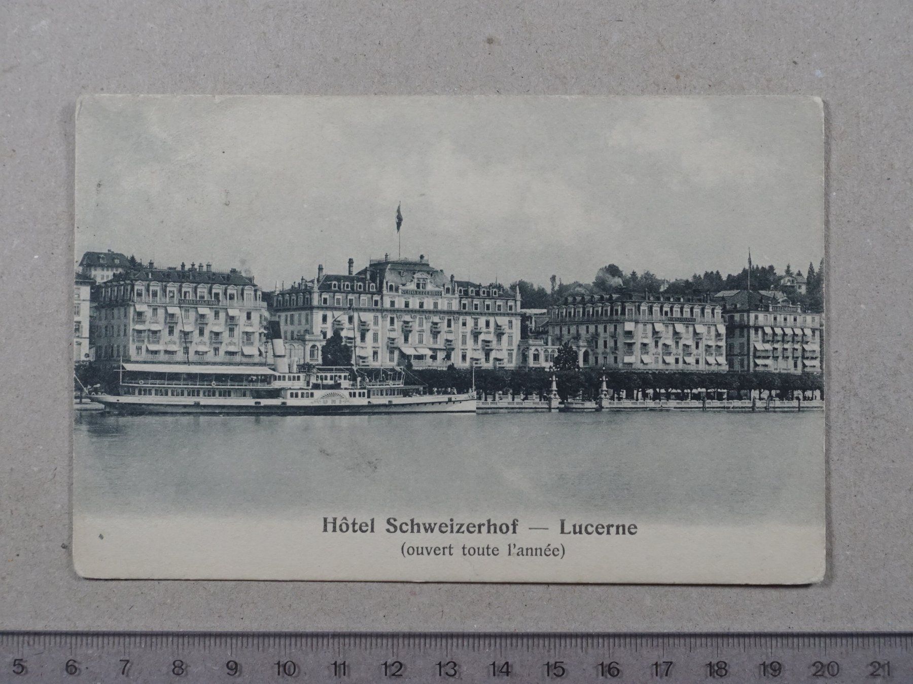 Cartes postales: Luzern, Hotel Schweizerhof,  – D'occasion à Lenzburg par fh1