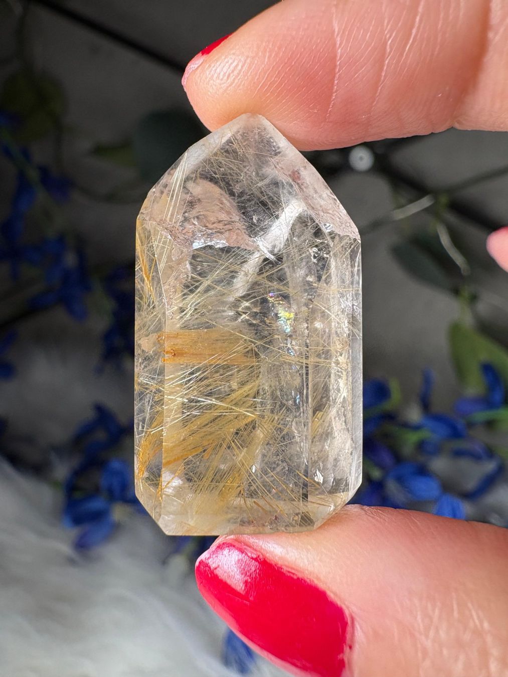 Minerali & Pietre curative: Gold-Rutilquarz – Nuovo e nell'imballaggio originale da Neuheim venduto da m.hald 4