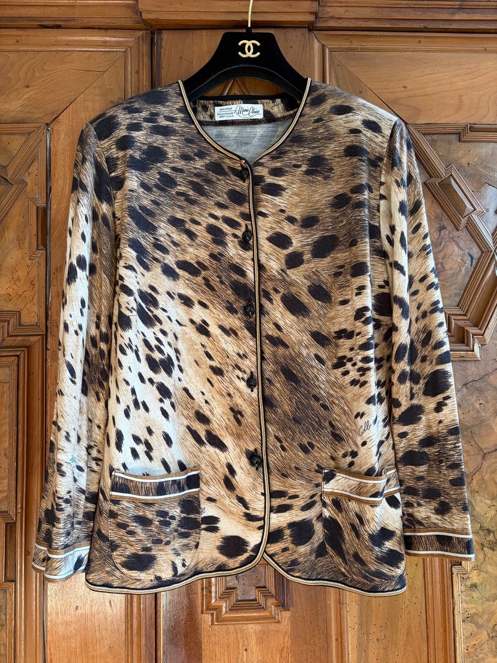 Jacken: BOUTIQUE MARIE CLARIE  ZÜRICH Jacke aus 96% Wolle, Größe L – Gebraucht aus Interlaken von Bona55 7