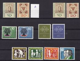 R6620  /  Allemagne 1959-1960 neufs XX