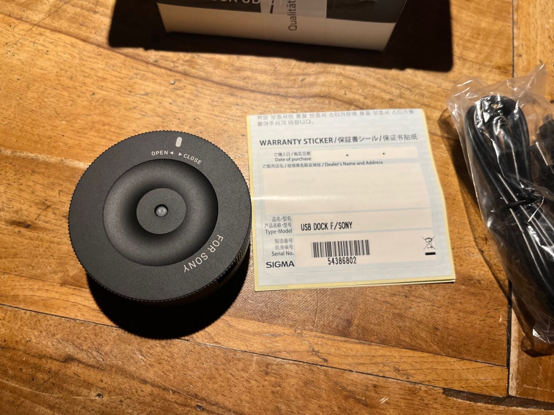Sigma Foto-Adapter: Sigma USB Dock Sony A-Mount – Neu (gemäss Beschreibung) aus Hergiswil NW von Mark997 1