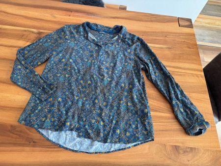 Nile Bluse schön gemustert Grösse L Top Zustand