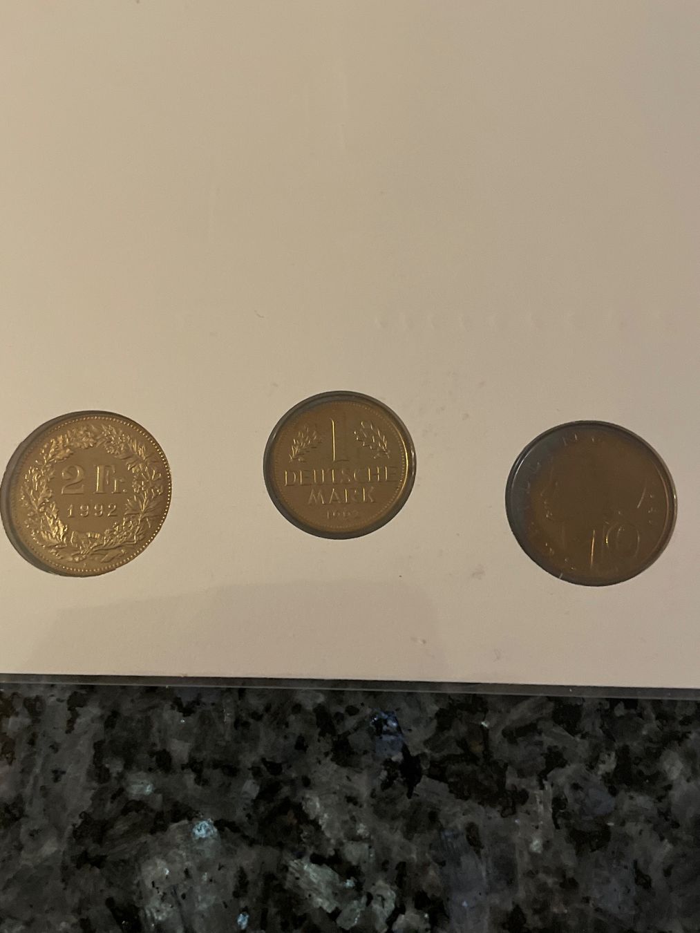 Alle Münzen: Numisbrief Gem.ausgabe CH/DE/AUT – Neu (gemäss Beschreibung) aus Schlossrued von Julio25 2