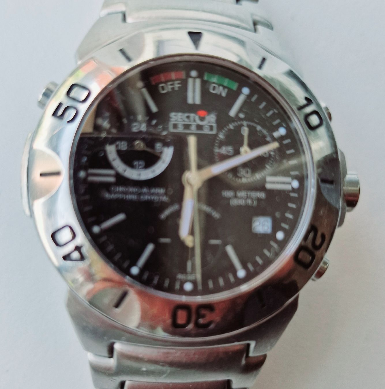 Sector Orologi: uhr sector chronograph tadelos – Usato da wetzikon venduto da Bestedienste 1