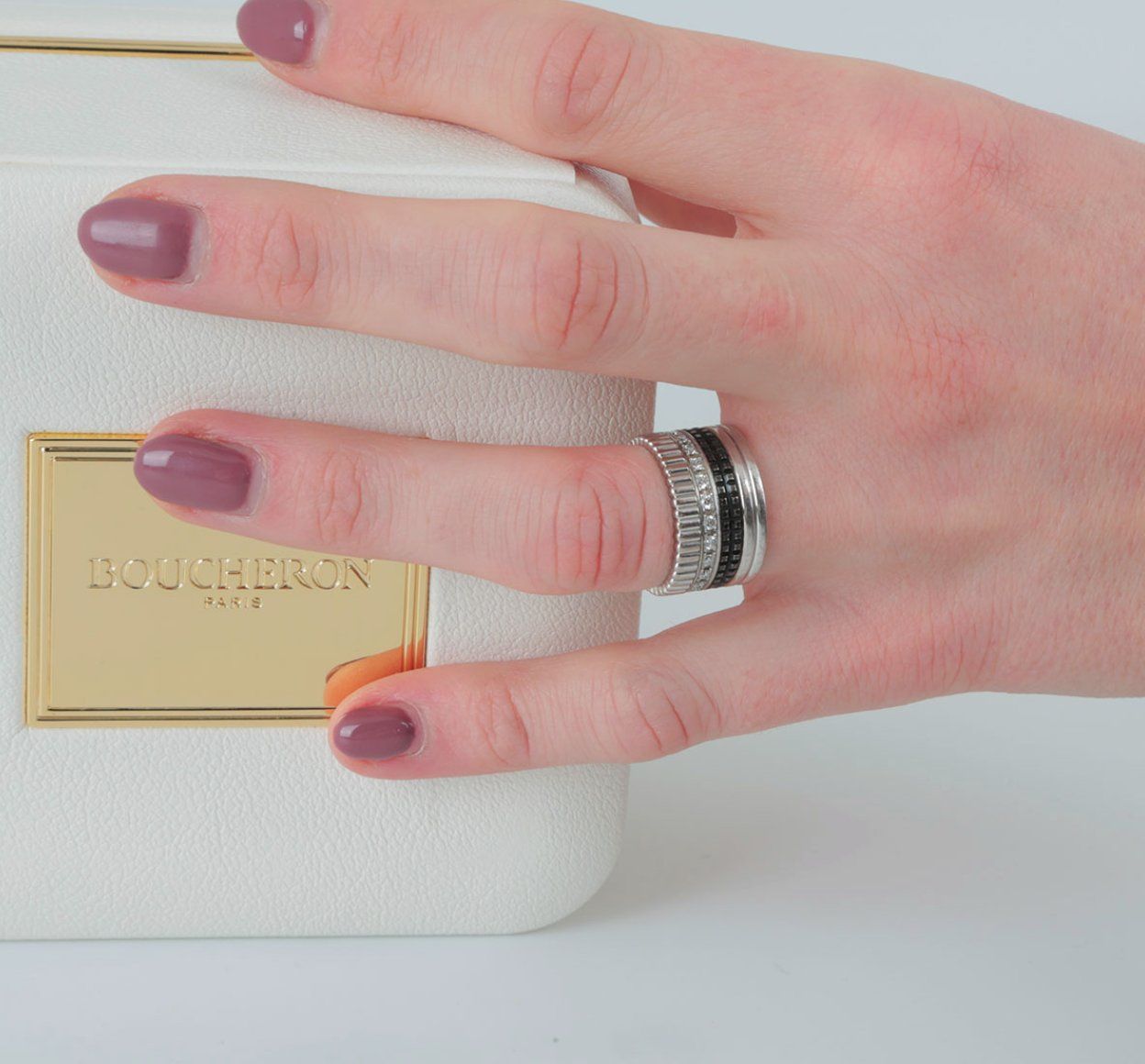 Boucheron Anelli: Bague Quatre Black Edition Boucheron – Usato da Delémont venduto da Le38.shop 4