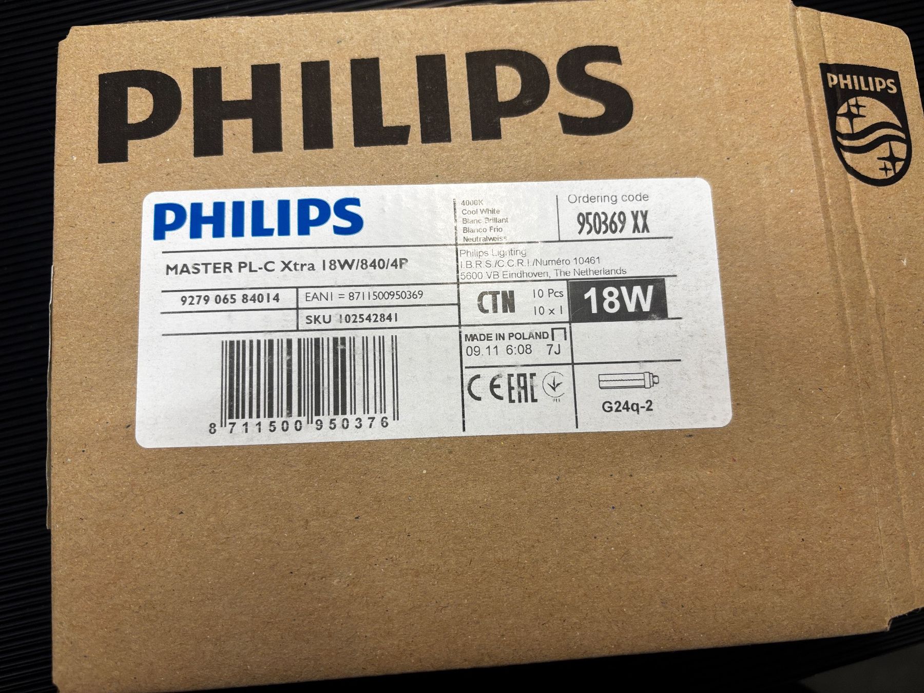 Philips Lampen: 9 Stück Philips MASTER PL-C Xtra G24q-2 – Neu (gemäss Beschreibung) aus Bonaduz von Jomby