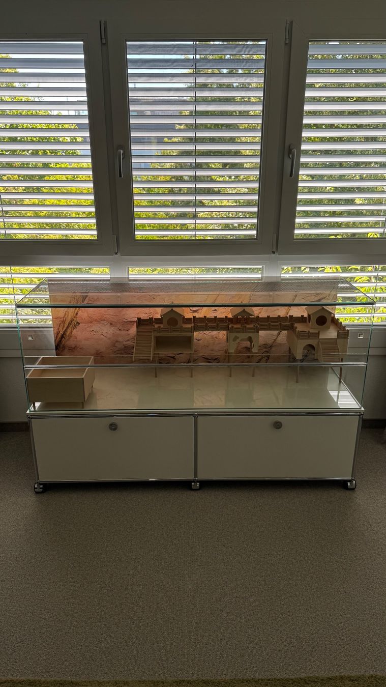 Käfige, Transport & Sicherheit: Hamstervilla Glas – Gebraucht aus Niederhasli von Palmier83400 1