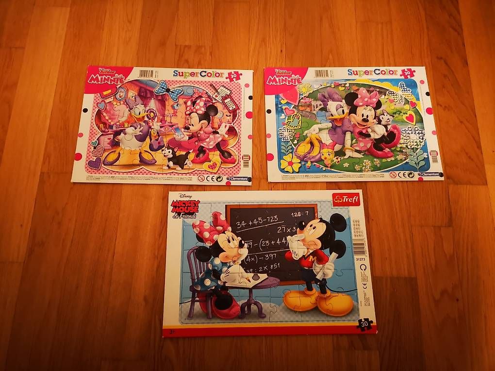 Puzzles: Disney Puzzle 3er Set – D'occasion à Münchenbuchsee par Bussistyle