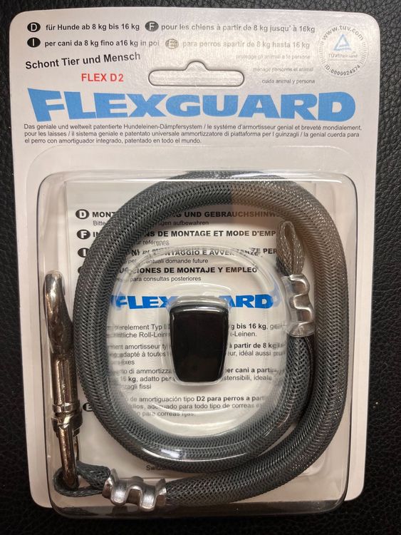 40 Stk. Flexguard Hundeleine Dämpfersystem D2 füHunde 8-16kg 1