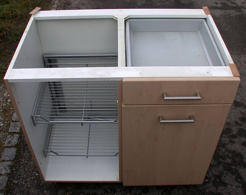 Komplettküchen: Küchenmodul- Eckauszug, – Gebraucht aus Winterthur von BauTeilLaden2000 3
