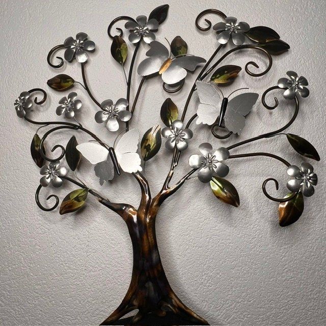Alle Dekorationen: Wanddeko Baum mit Blumen – Neu (gemäss Beschreibung) aus Bösingen von Guesli1 1