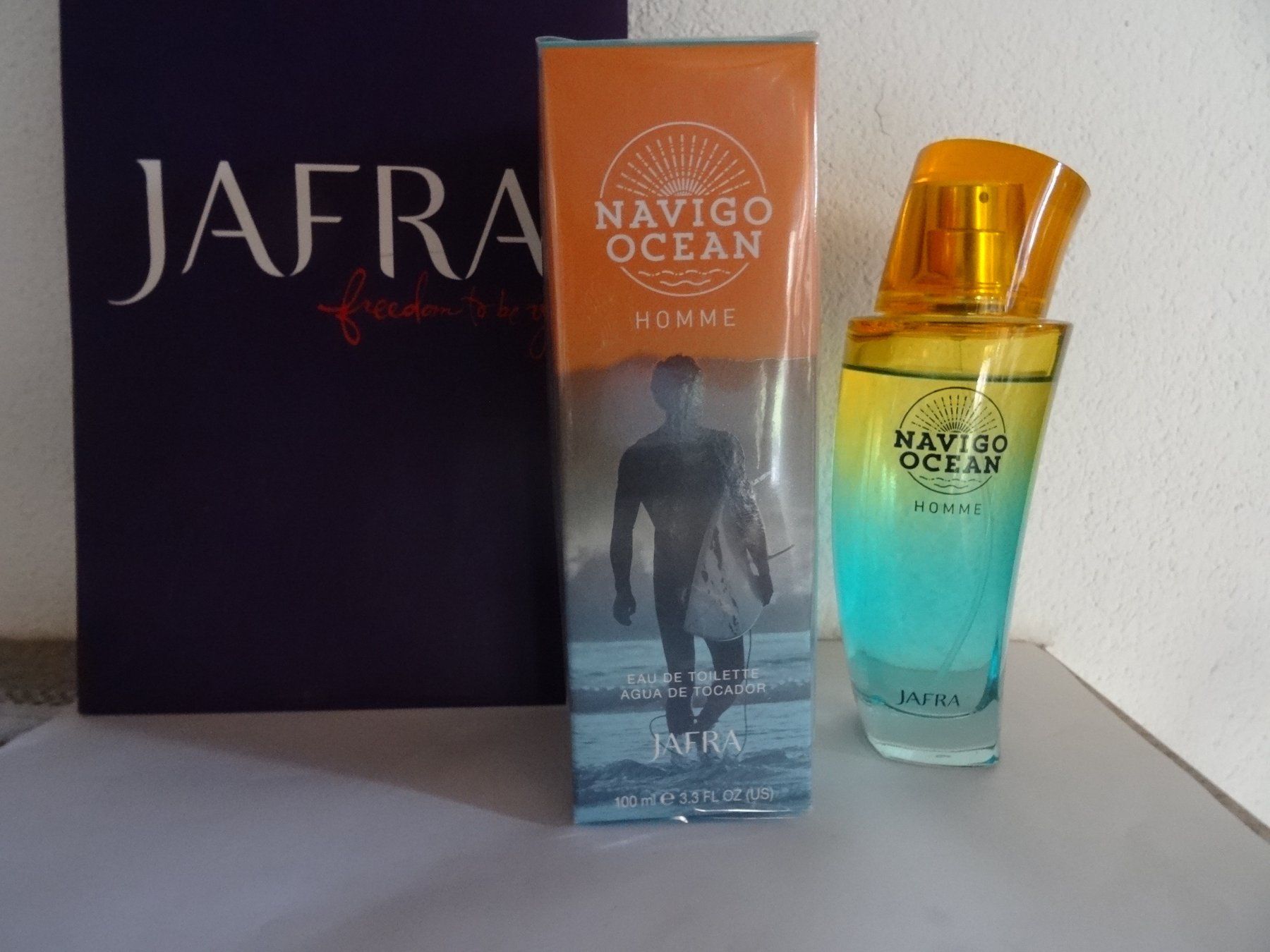 Profumi & Eau de Toilette: JAFRA EdT Navigo Ocean für den Mann – Nuovo e nell'imballaggio originale da Dörflingen venduto da rudis-55