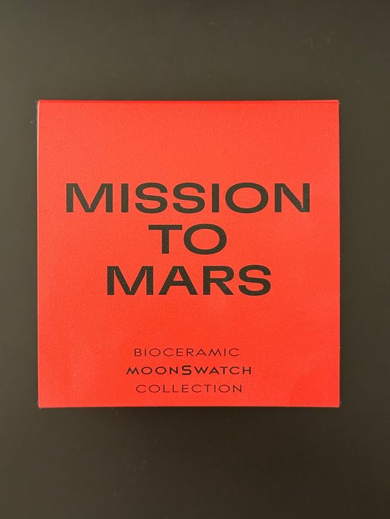 Swatch Orologi: Omega x Swatch Moonswatch Mission to Mars mit Armband! – Usato da Kloten venduto da Nalhza 6